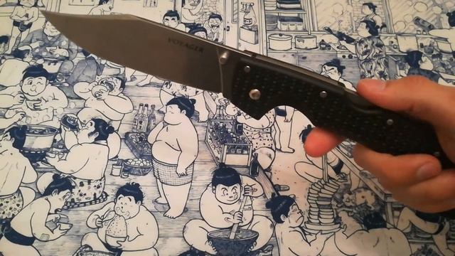 Большой и надежный! Обзор на нож Cold Steel Voyager XL смотреть онлайн