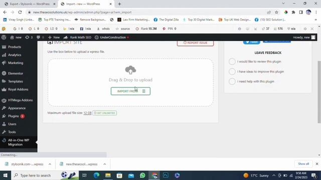 How to import WordPress website 2023 | How to Backup your WordPress Website 2023 смотреть онлайн
