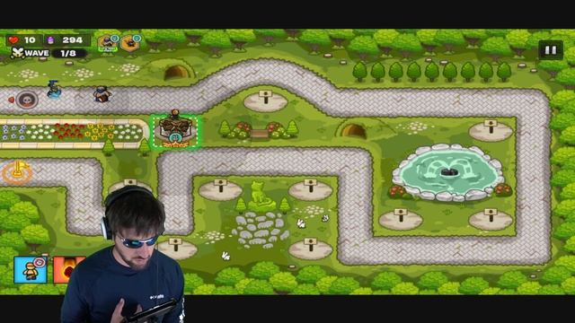 Best Tower Defence PVP I have EVER Played! Gold Tower Defence смотреть онлайн