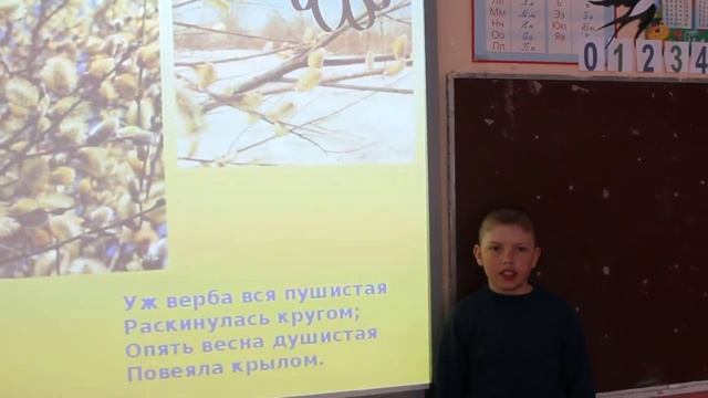 Фет "Уж верба вся пушистая" смотреть онлайн