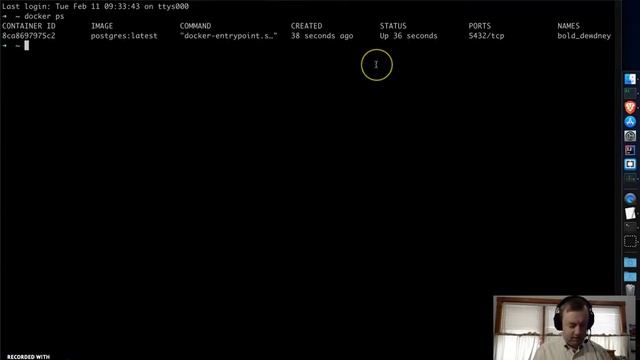 Installing PostgreSQL with Docker смотреть онлайн