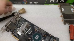 ✔️ GTX 1060 чистка от пыли, замена термопасты, разборка
