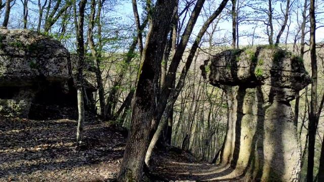 Каменные грибы в Крыму, Малый Салгир, природа которую не показывают туристам. смотреть онлайн