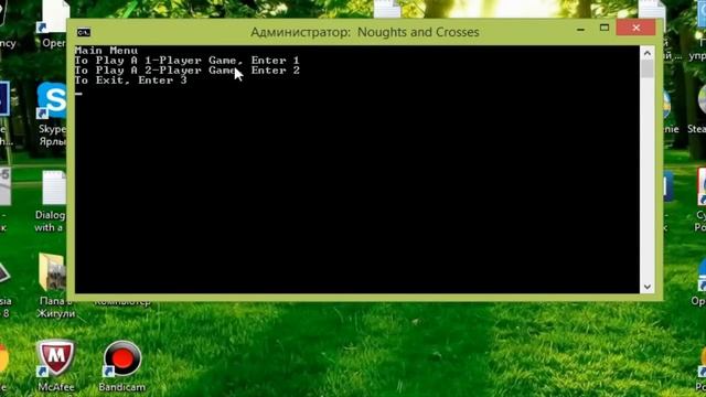 Как создать игру "КРЕСТИКИ НОЛИКИ" в блокноте смотреть онлайн