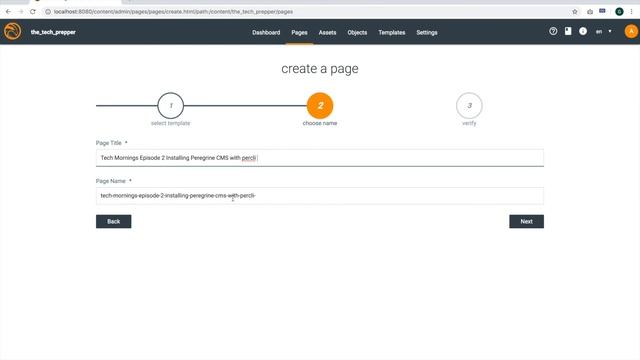 Tech Mornings: Episode #3 - Installing Peregrine CMS With Docker