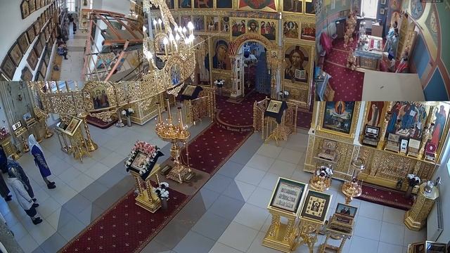 Божественная литургия 7 апреля 2023 года. Благовещение Пресвятой Богородицы. смотреть онлайн