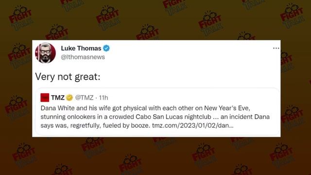 Celebrities + UFC Fighters React To Dana White SLAPPING WIFE смотреть онлайн
