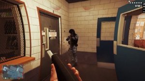 GTA 5 Перестрелка с копами при 7 звёздах