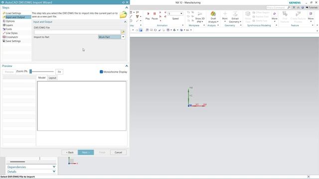 How to Import a AutoCAD DXF File into NX 12 #techteacher #nxcam #programming #manufacturing смотреть онлайн