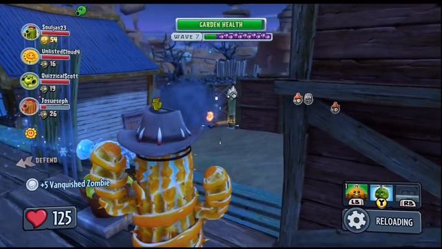 Plants Vs Zombies Garden Warfare Garden Ops Jewel Junction Night Citrus Cactus смотреть онлайн