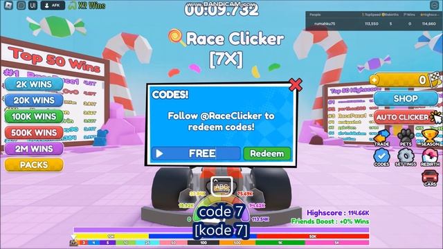 *NEW UPDATE* [FOREST] Race Clicker ROBLOX | ALL CODES | February 5, 2023 смотреть онлайн
