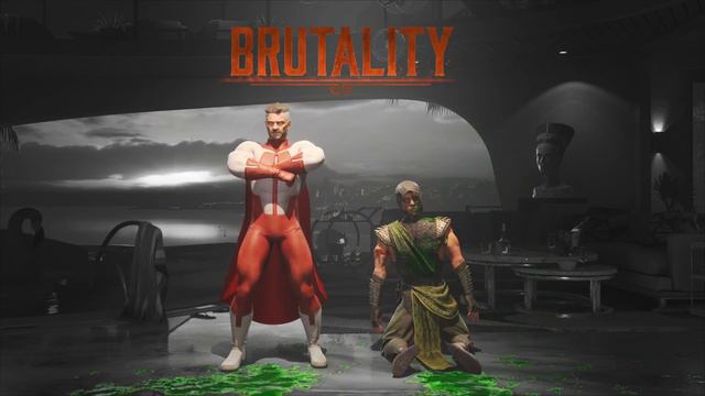 Mortal Kombat 1 - Omni-Man Behind You! Brutality [4k HDR] смотреть онлайн
