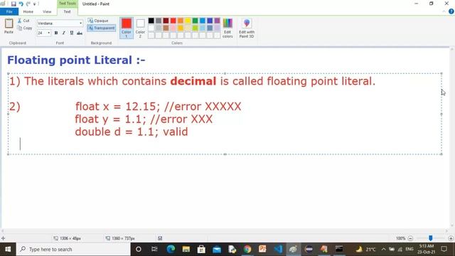 Java 07 Tutorials || Floating point Literal || Floating point literal kya hai смотреть онлайн