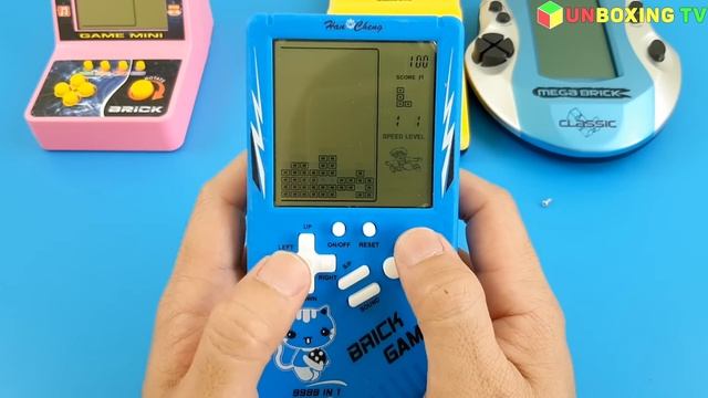 Collection Tetris Brick Games, Classic Games Console | Unboxing TV смотреть онлайн