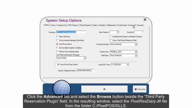 ResDiary integration: PixelPoint by PAR - Setup and Configuration смотреть онлайн