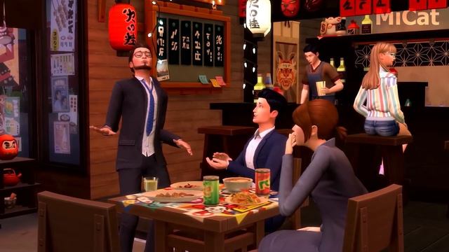 The Sims 4 Snowy Escape İnceleme❄️Kayak, Snowboard - Japonya смотреть онлайн