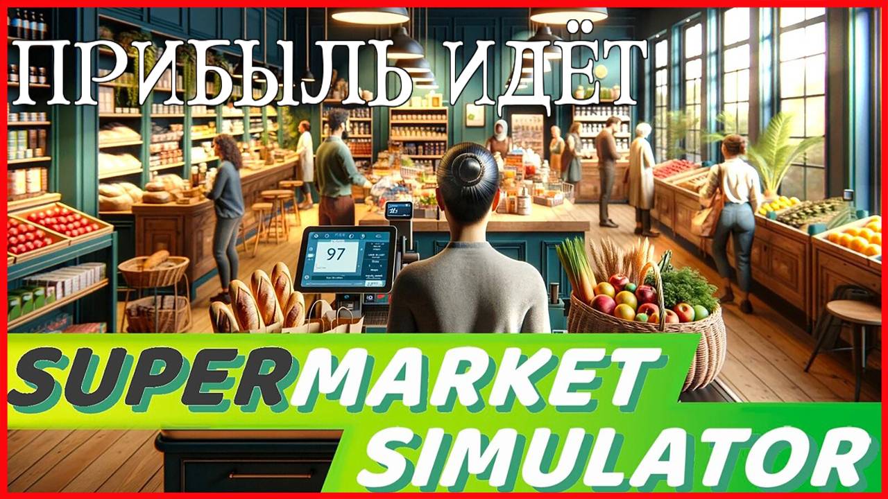 Supermarket Simulator ПРИБЫЛЬ ИДЁТ смотреть онлайн
