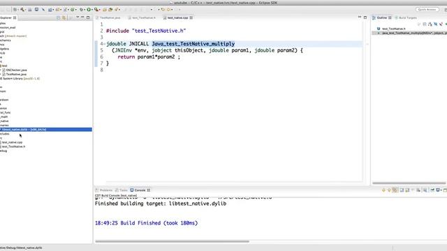 Java Native Interface (JNI) in depth -- Part 5: Configuring External Tool to Generate Header Files смотреть онлайн