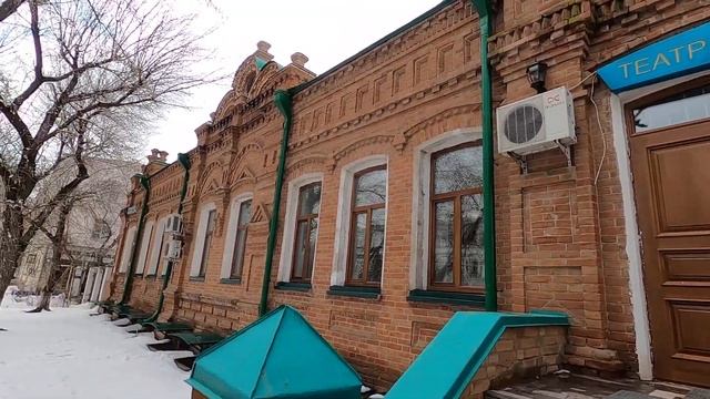 #астана.Здание городской управы Акмолинска-Қалалық басқарма ғимараты XIX века.Касса театра сейчас. смотреть онлайн