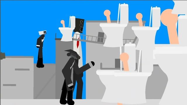 Skibidi toilet invasion 2 Sticknodes смотреть онлайн