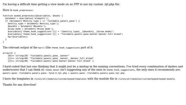 Drupal: Using custom .tpl.php for fieldable panel pane view mode (2 Solutions!!) смотреть онлайн
