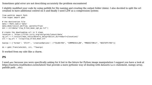 GIS: Downloading the global SoilGrids data using Python (2 Solutions!!) смотреть онлайн