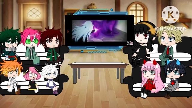 anime characters react to team goku part 6 rimuru tempest смотреть онлайн