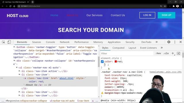 Chrome Dev Tools Tutorials #1: Elements and Sources Tab смотреть онлайн