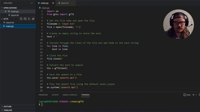 Write Your Own Text-to-Speech Program with Python смотреть онлайн