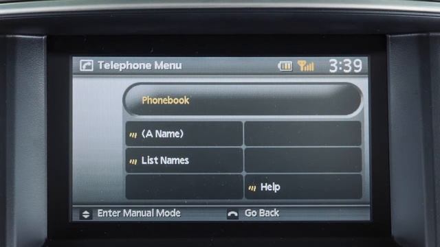 2014 Infiniti QX60 HEV - Vehicle Phonebook Non-Navi (if so equipped) смотреть онлайн