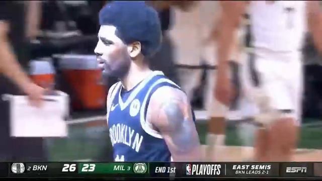 Kyrie Irving ankle breaker of the year drops Antetokounmpo смотреть онлайн