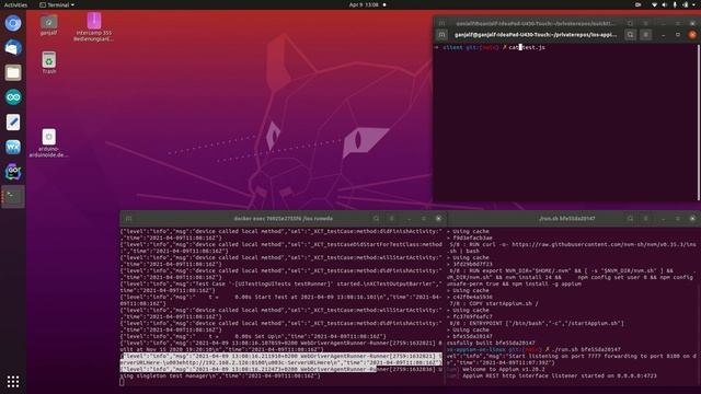 Appium with XCUITest and Screensharing on Ubuntu Linux смотреть онлайн