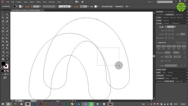 Практические уроки | Adobe Illustrator 01 смотреть онлайн