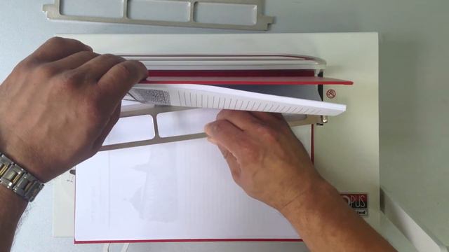 Видео работы переплётной машины Opus Atlas 190  2