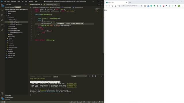 Book Directory React Redux Axios Material-UI React-router-dom- REST API Implementation | part 2 смотреть онлайн
