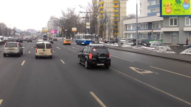 Москва. Выезд днём на грузовике тяжелее 12 тонн. смотреть онлайн