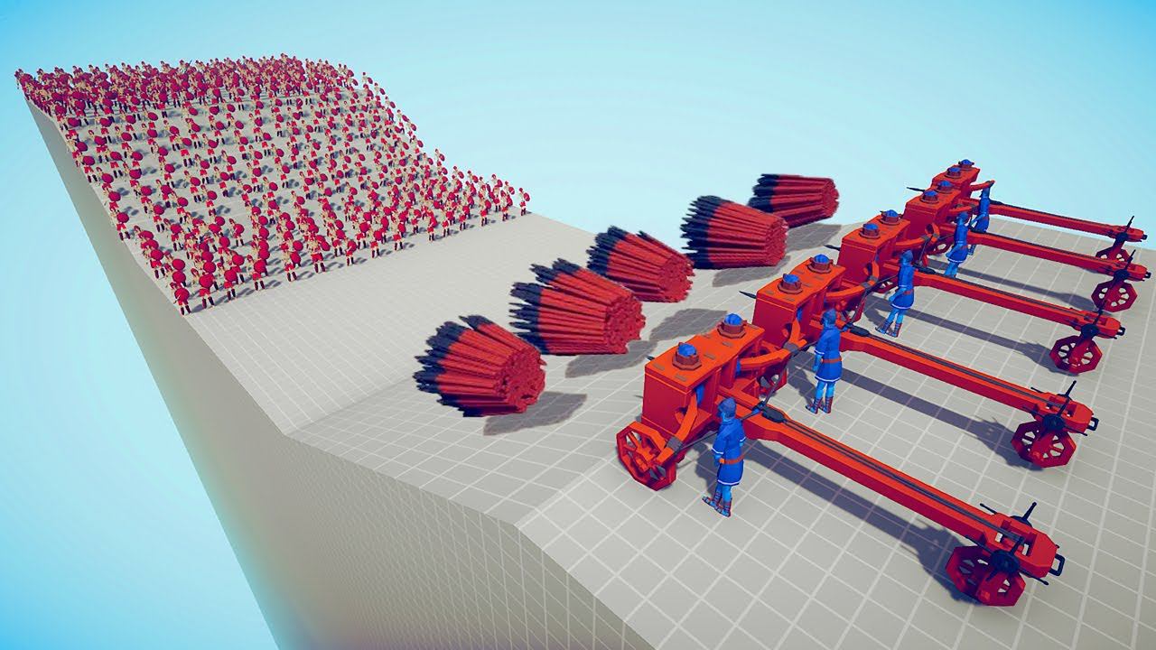 100x SKELETON WARROR Vs 5x GOD | TABS - Totally Accurate Battle Simulator