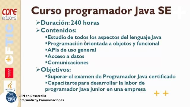 Cursos de Java certificados por Oracle смотреть онлайн