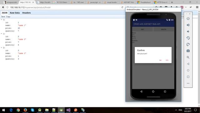 Android CRUD with ASP.NET Web API, Entity Framework and SQL Server - Part 3 смотреть онлайн