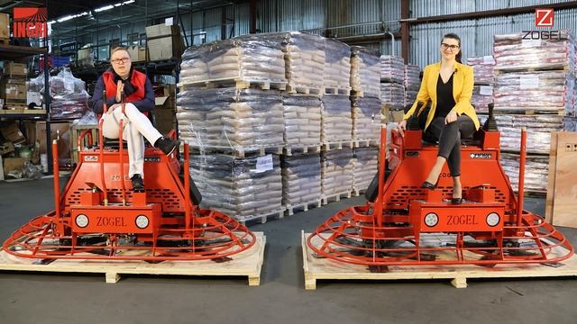 Обзор двухроторных затирочных машин Zogel 846 и Zogel 1046 смотреть онлайн