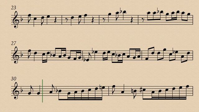 7. Presto - Sonata No.1 in D minor - Élisabeth Jacquet de La Guerre - Tenor Recorder Demo/BackTrack смотреть онлайн