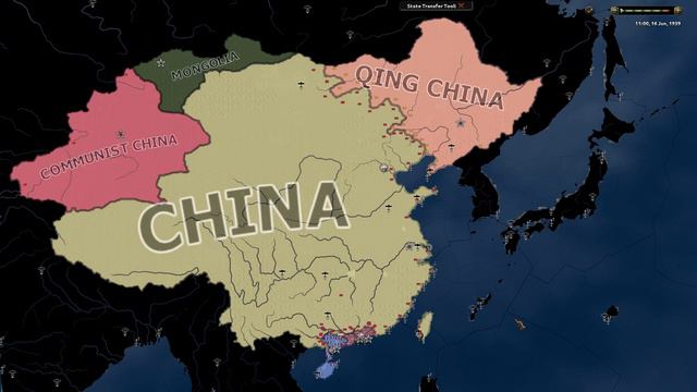 Hoi 4 Qing China Battle royale timelapse смотреть онлайн