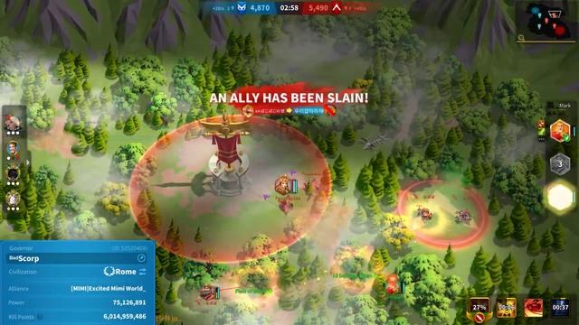 High Tier Champions of Olympia r1 ► Score 16-3 ► Rise of Kingdoms смотреть онлайн