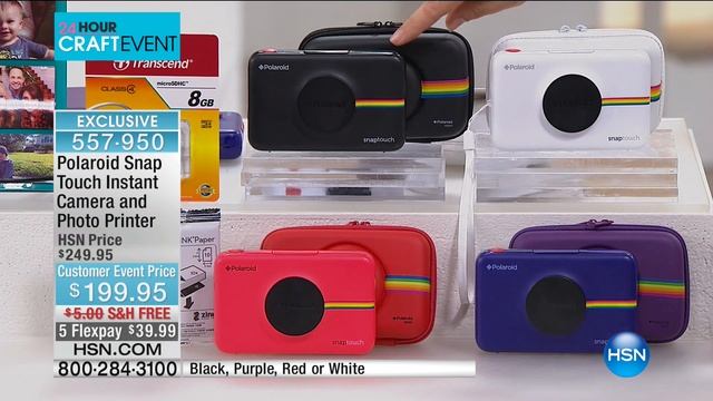 Polaroid Snap Touch Instant Camera and Photo Printer смотреть онлайн