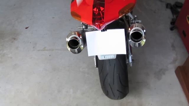 Cored Exhaust Aprilia RSV 1000 R