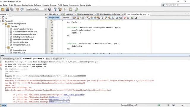 Update em Usuário Listado na TableView - PostgreSQL - JavaFX смотреть онлайн