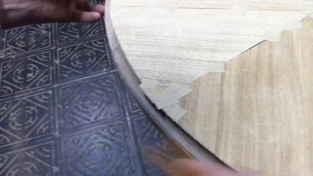 Круглый стол . Изготовление рубашки из дубового шпона .4 часть смотреть онлайн