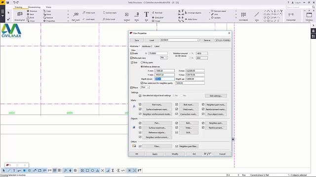 How to Create All Drawings using a macro in Tekla Structures смотреть онлайн