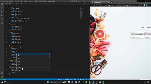 ASMR programming - Login and Registration form -No talking (HTML,CSS & JAVASCRIPT) смотреть онлайн