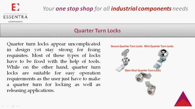 Different types of Locks Designed with Safety Aspects – www.essentracomponents.com.au смотреть онлайн